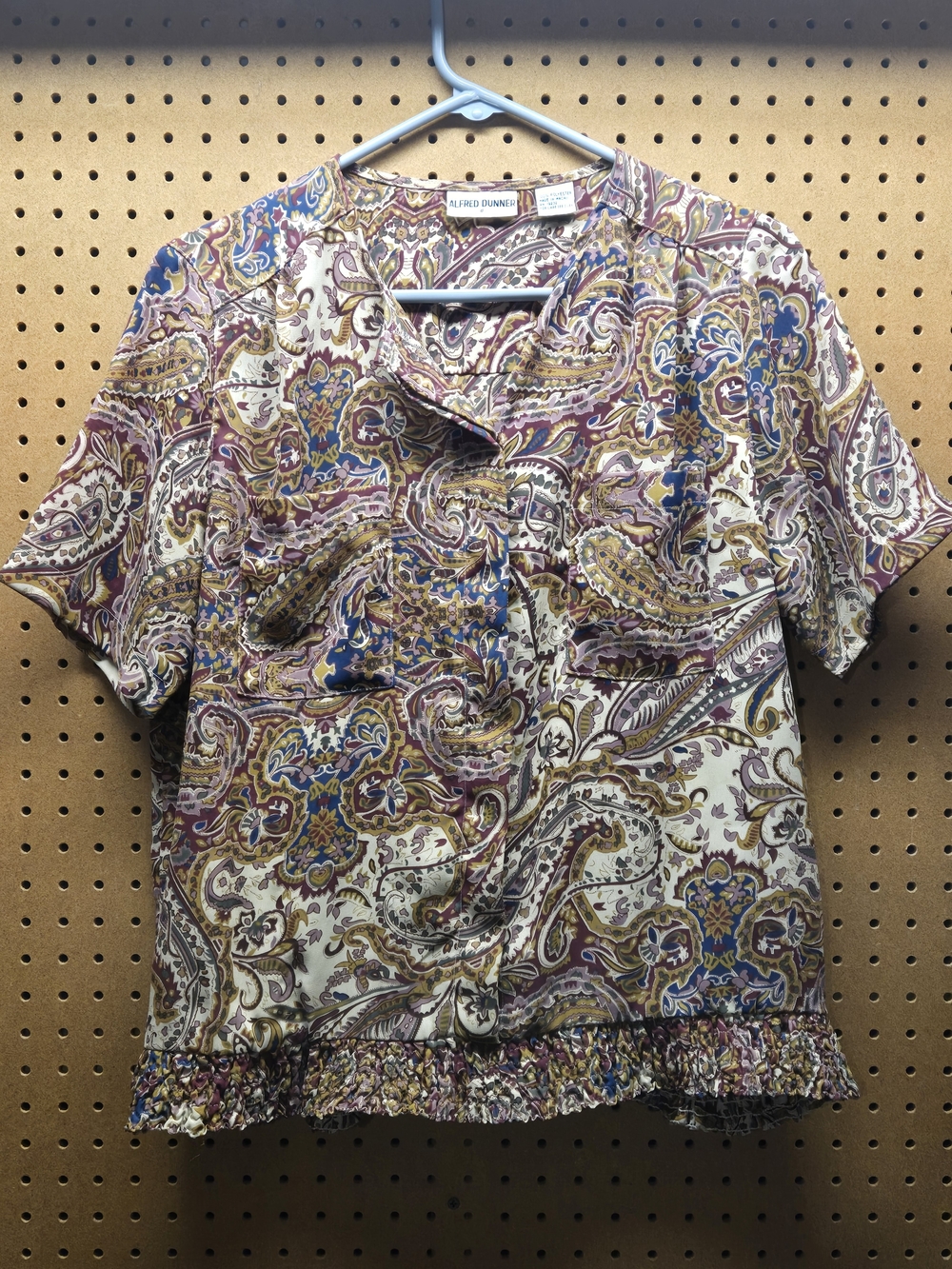 Vintage: Alfred Dunner Paisley Short Sleeve